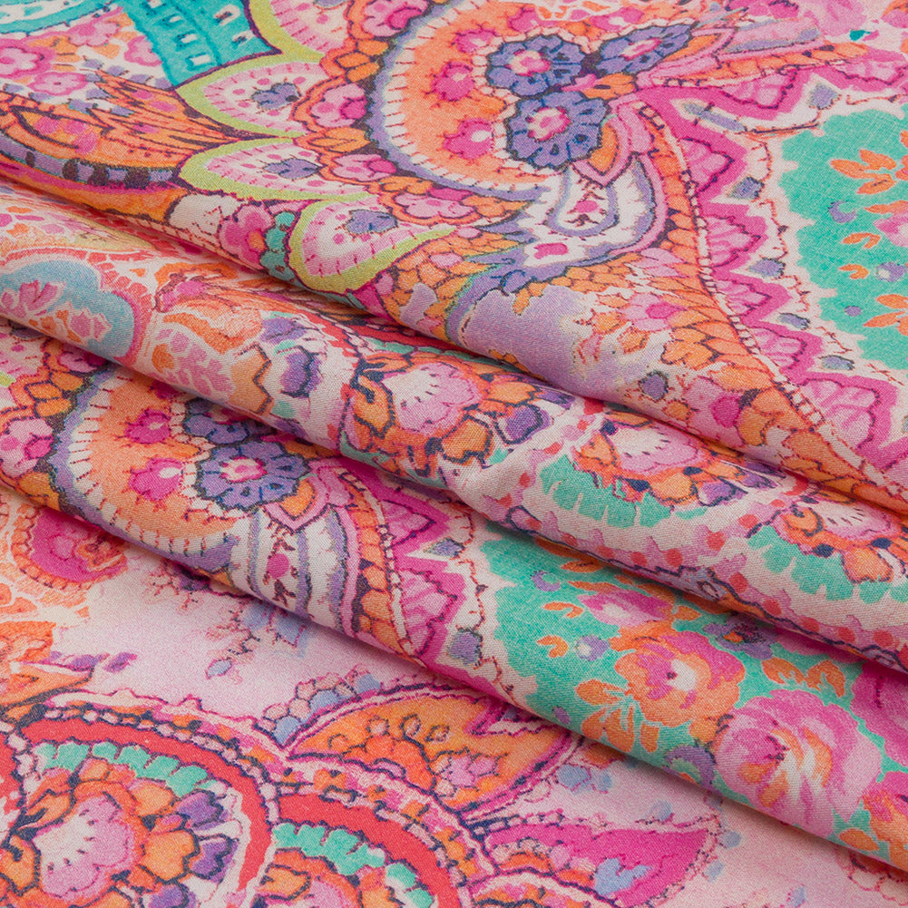 Mood Exclusive Paisley Pantomime Cotton Poplin Folded Mood Exclusive Paisley Pantomime Cotton Poplin Folded