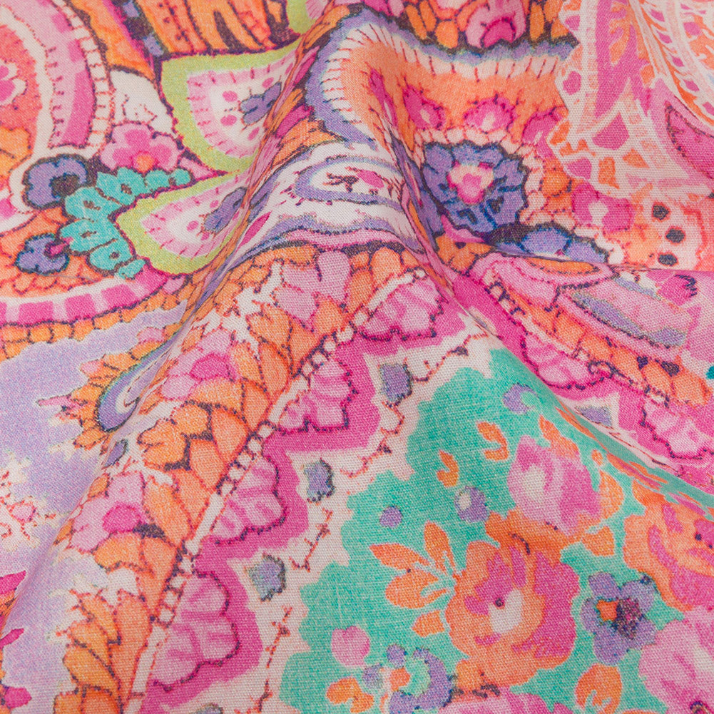 Mood Exclusive Paisley Pantomime Cotton Poplin Detail Mood Exclusive Paisley Pantomime Cotton Poplin Detail