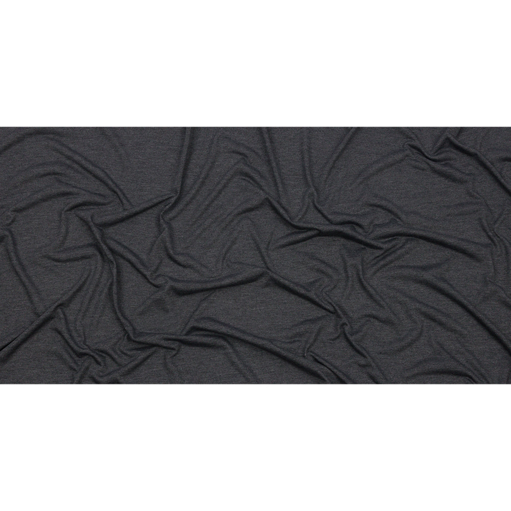 Dark Gray Heathered Polyester Jersey Full Dark Gray Heathered Polyester Jersey Full