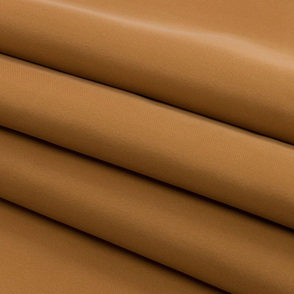 Golden Ochre Satin-Faced Polyester Twill Folded Golden Ochre Satin-Faced Polyester Twill Folded