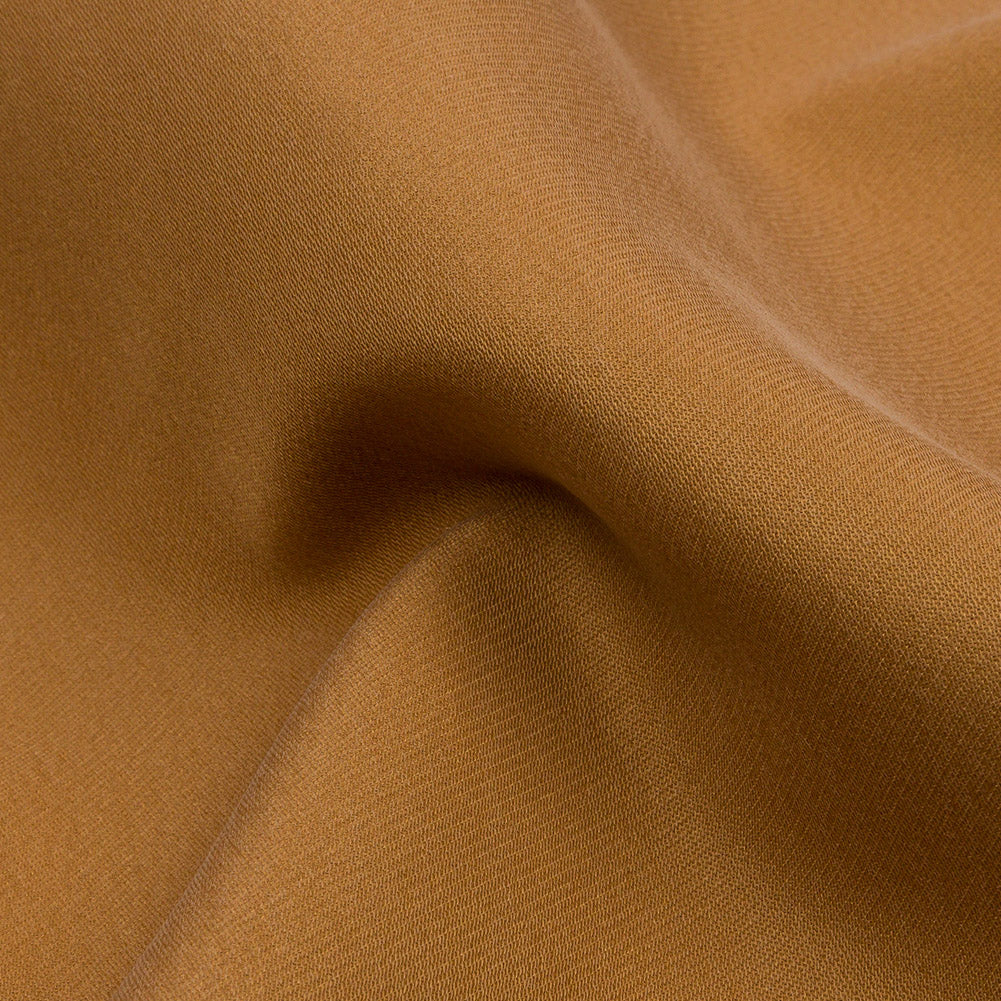 Golden Ochre Satin-Faced Polyester Twill Detail Golden Ochre Satin-Faced Polyester Twill Detail