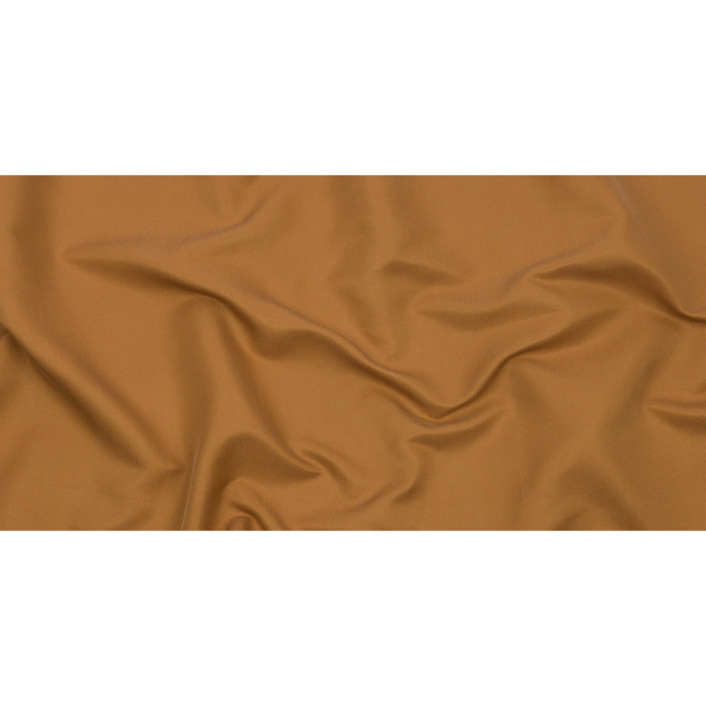 Golden Ochre Satin-Faced Polyester Twill Full Golden Ochre Satin-Faced Polyester Twill Full