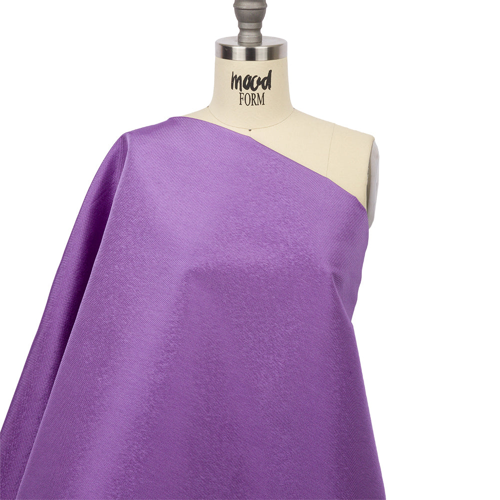 Purple Stiff Rayon Woven Drape Purple Stiff Rayon Woven Drape