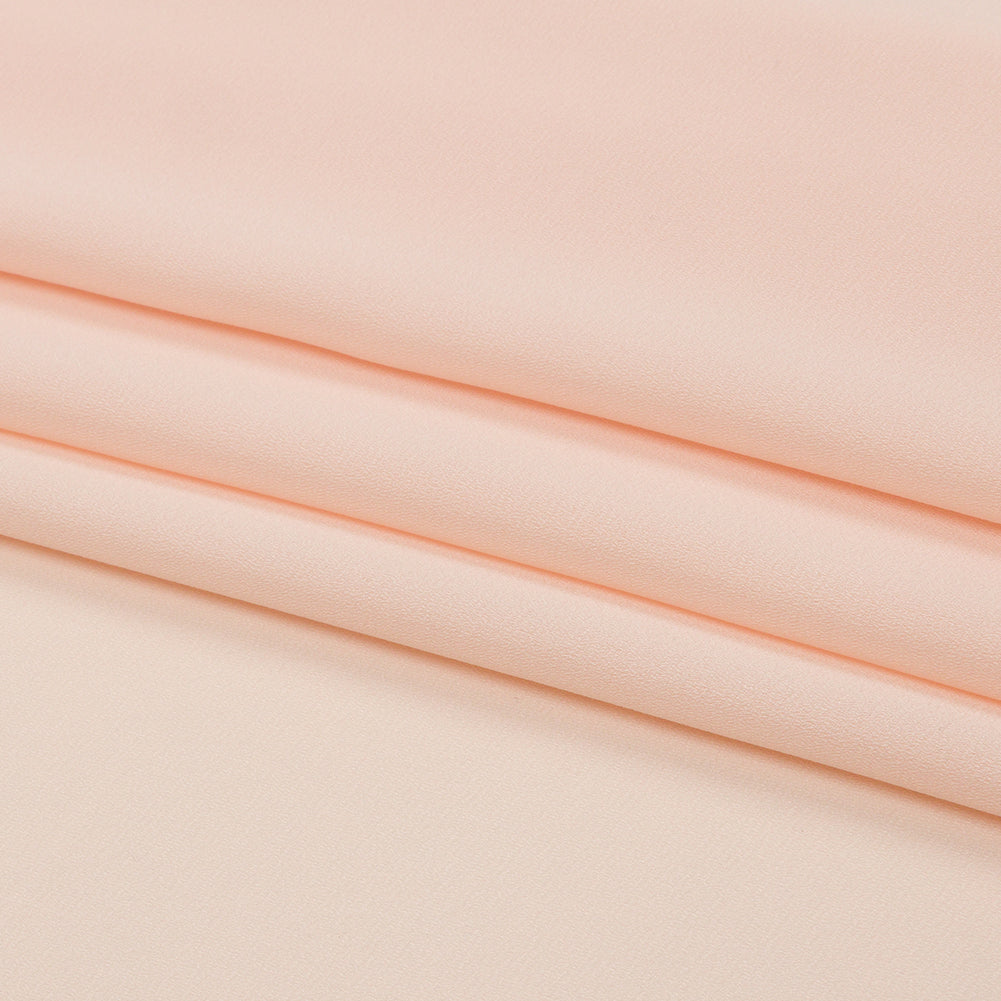 Peach Polyester Crepe Folded Peach Polyester Crepe Folded