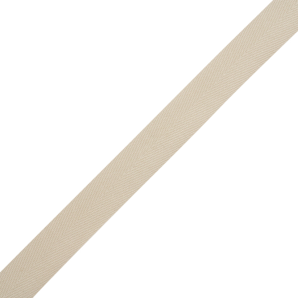 Tilly Khaki Herringbone Cotton Twill Tape - 15mm Tilly Khaki Herringbone Cotton Twill Tape - 15mm