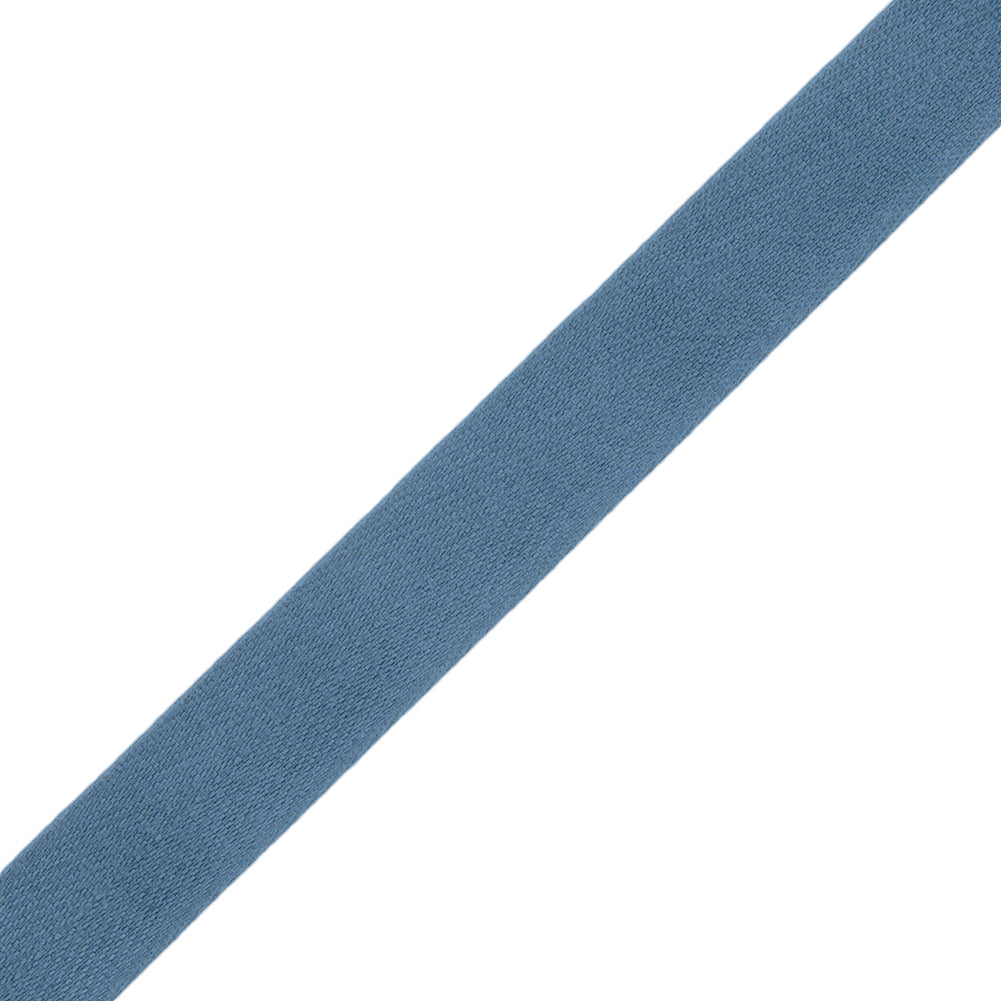 Tilly Mineral Gray Herringbone Cotton Twill Tape - 15mm Tilly Mineral Gray Herringbone Cotton Twill Tape - 15mm