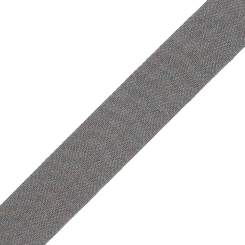 Tilly Nickel Herringbone Cotton Twill Tape - 20mm Tilly Nickel Herringbone Cotton Twill Tape - 20mm