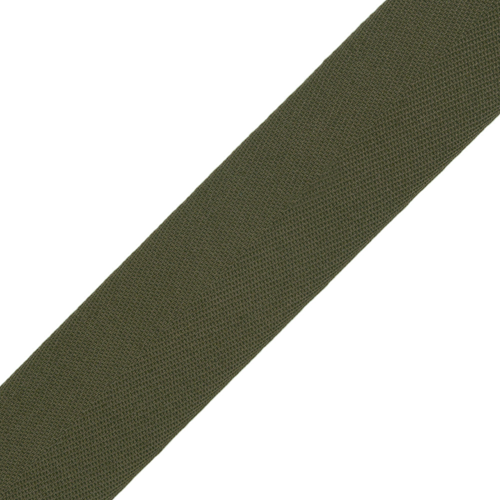 Tilly Rifle Green Herringbone Cotton Twill Tape - 25mm Tilly Rifle Green Herringbone Cotton Twill Tape - 25mm