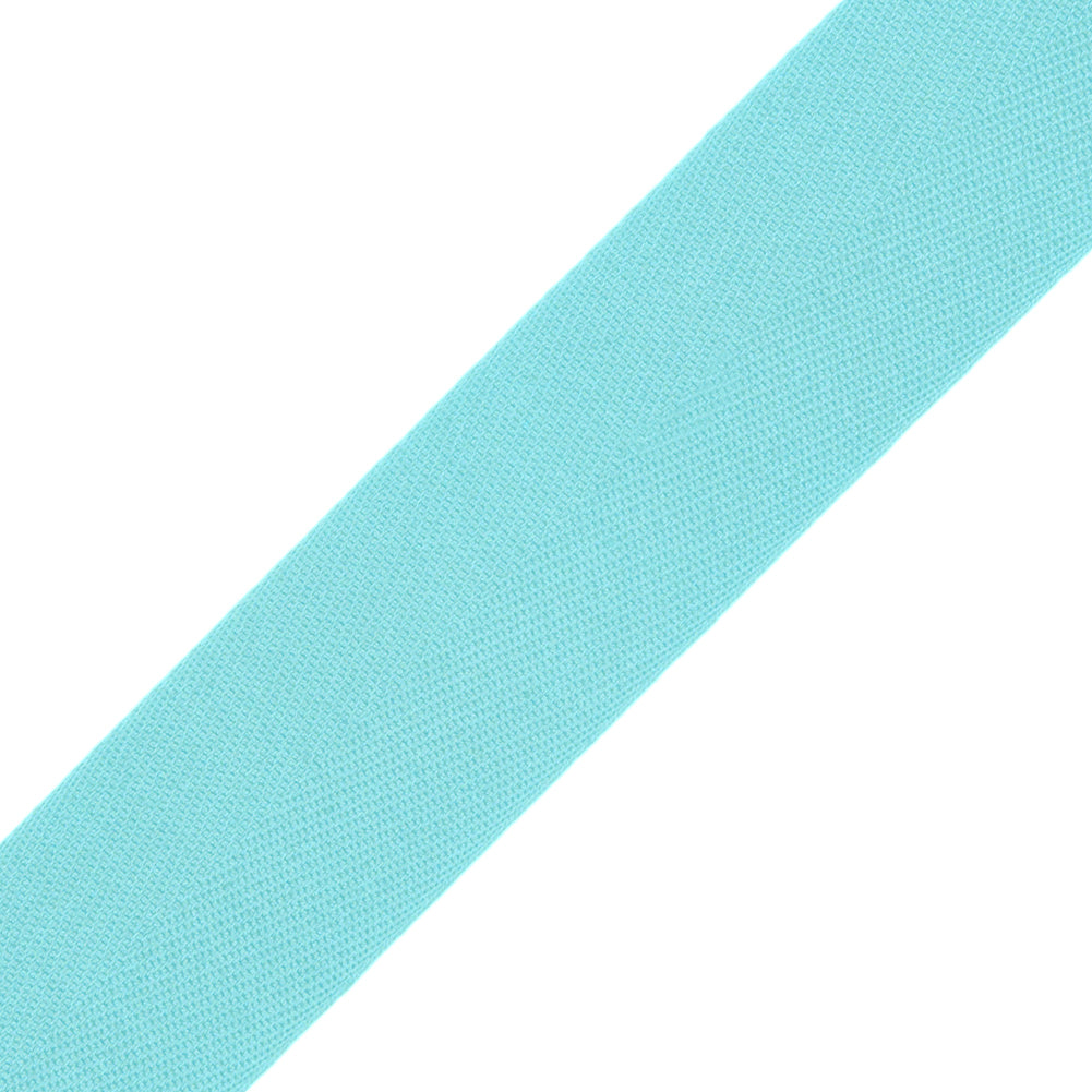 Tilly Electric Ice Blue Herringbone Cotton Twill Tape - 25mm Tilly Electric Ice Blue Herringbone Cotton Twill Tape - 25mm