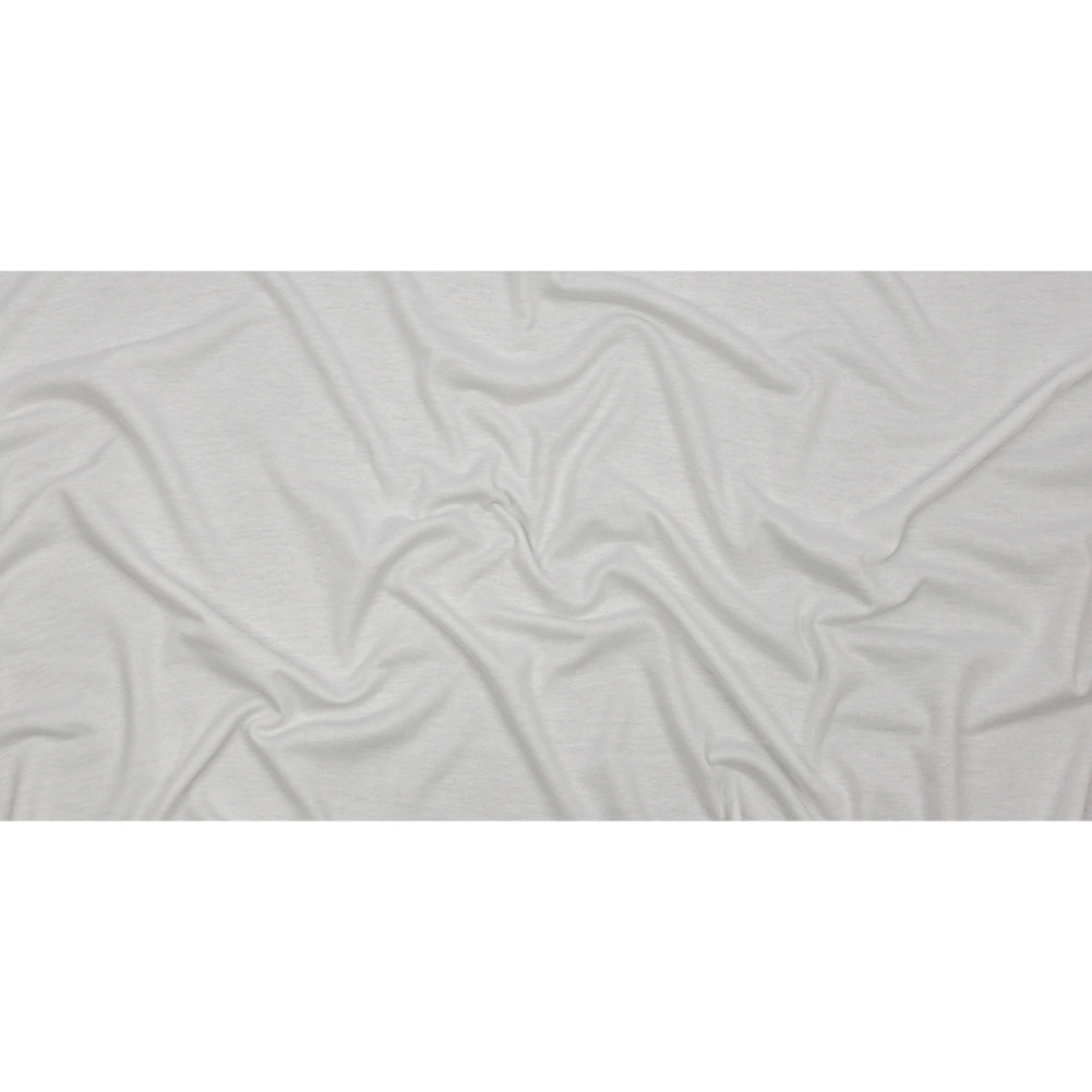 Off White Lightweight Polyester French Terry Full Off White Lightweight Polyester French Terry Full