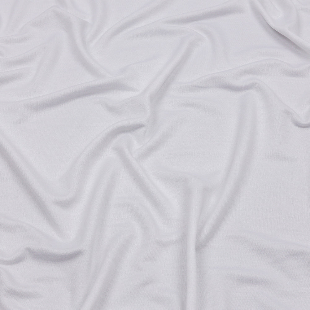 Off White Stretch Rayon French Terry Off White Stretch Rayon French Terry