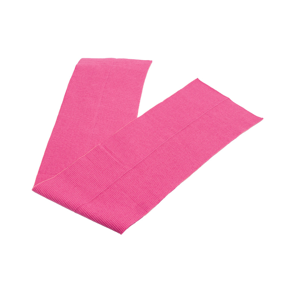 Bubblegum Pink 2x2 Rib Knit Foldover Trim - 37.5" x 7.5" Bubblegum Pink 2x2 Rib Knit Foldover Trim - 37.5" x 7.5"