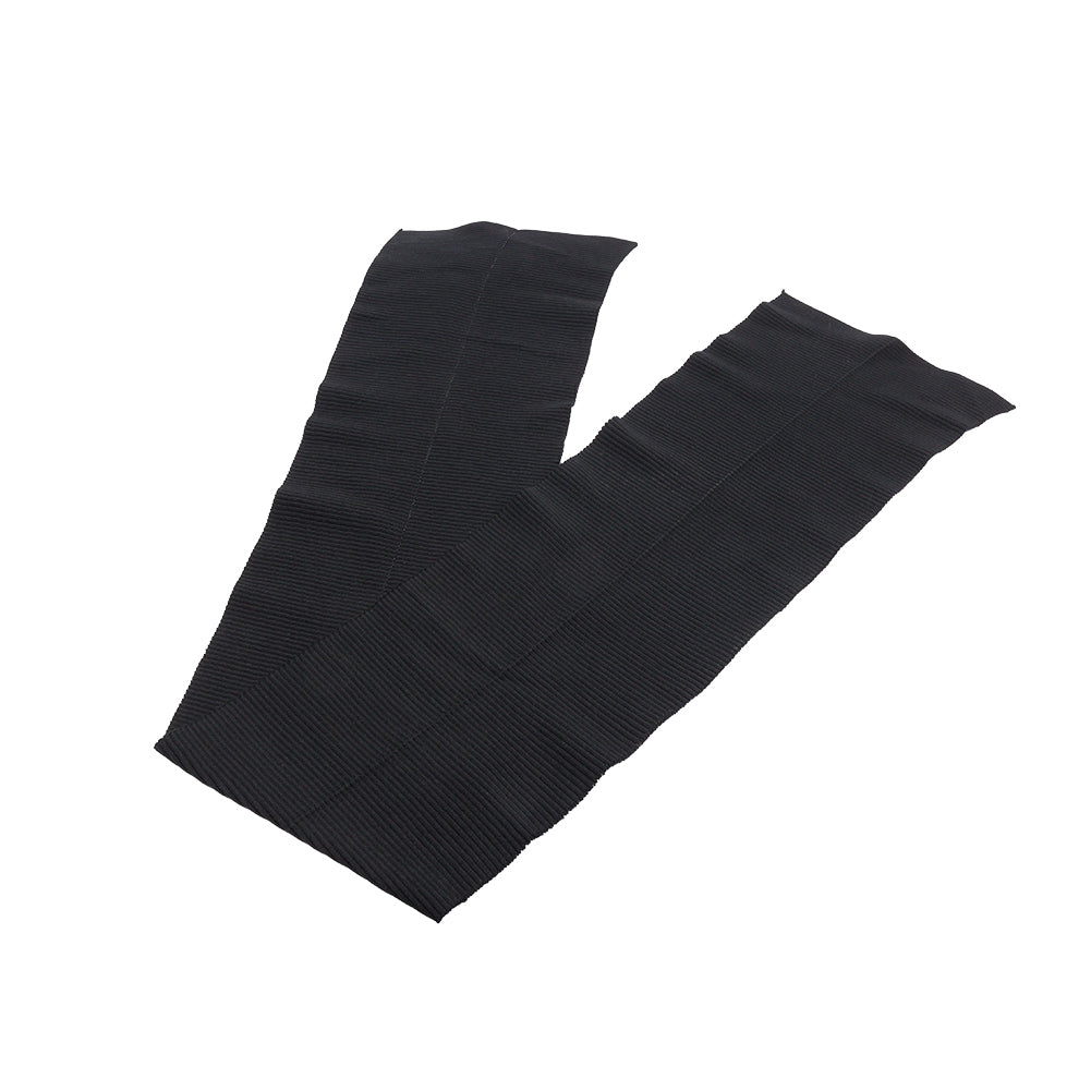 Black Distinct Ribs 2x2 Rib Knit Foldover Trim - 41" x 6.75" Black Distinct Ribs 2x2 Rib Knit Foldover Trim - 41" x 6.75"