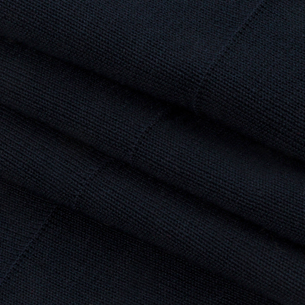 Navy 1x1 Foldover Rib Knit Trim - 37" x 3.75" Detail Navy 1x1 Foldover Rib Knit Trim - 37" x 3.75" Detail