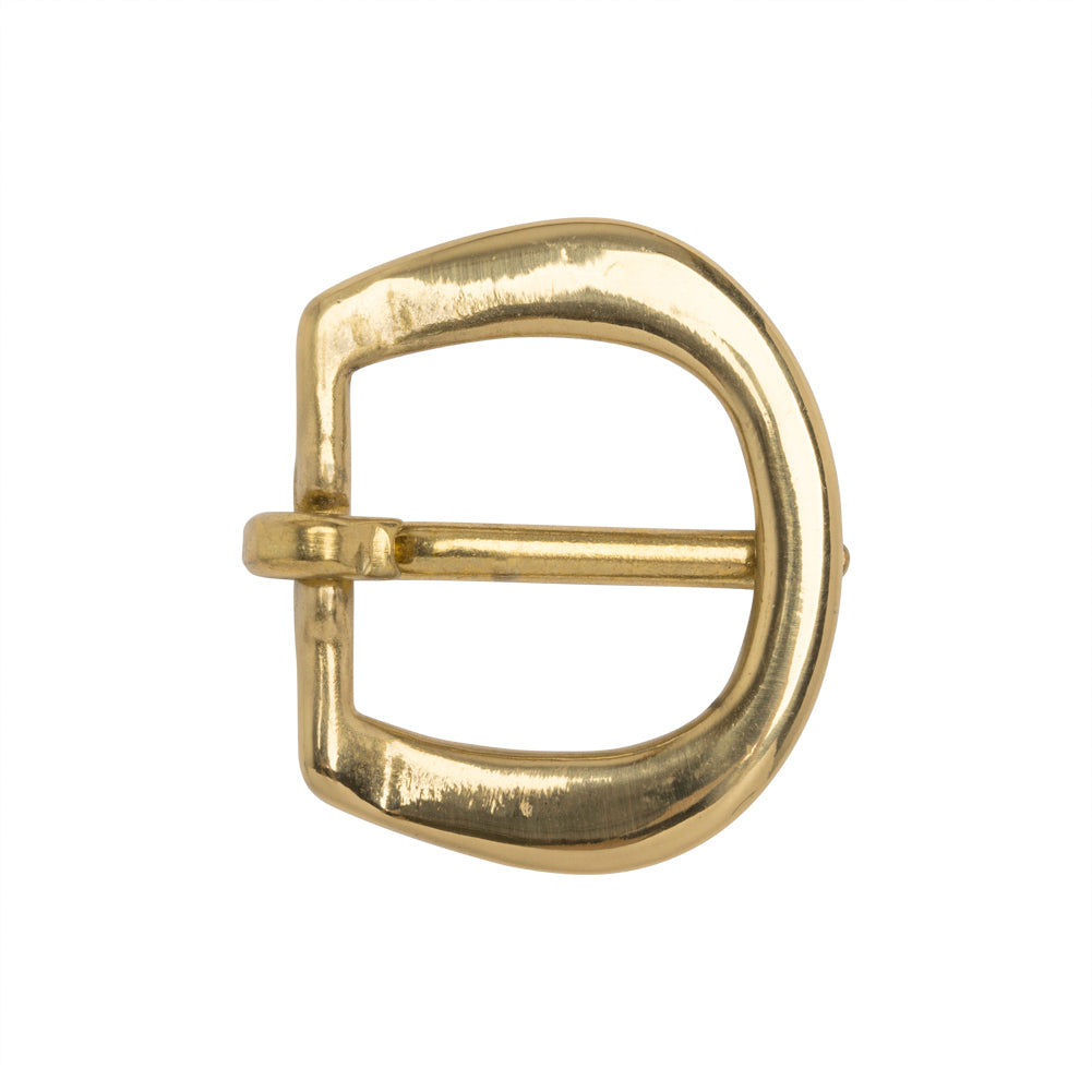 Polished Gold Rounded Metal Buckle - 2" x 1.75" Polished Gold Rounded Metal Buckle - 2" x 1.75"