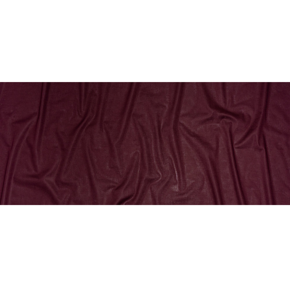 Mercerized Organic Egyptian Cotton Voile - Burgundy - Toulouse Collection Full Mercerized Organic Egyptian Cotton Voile - Burgundy - Toulouse Collection Full