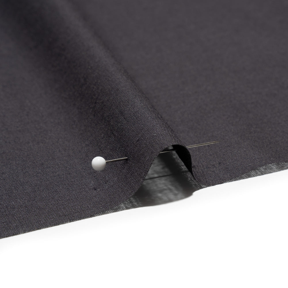 Mercerized Organic Egyptian Cotton Voile - Fig - Toulouse Collection - Detail Mercerized Organic Egyptian Cotton Voile - Fig - Toulouse Collection - Detail