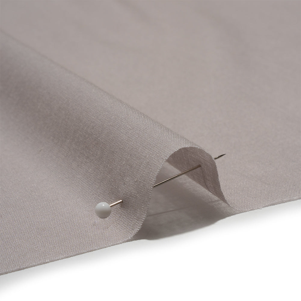 Mercerized Organic Egyptian Cotton Voile - Pewter - Toulouse Collection Mercerized Organic Egyptian Cotton Voile - Pewter - Toulouse Collection