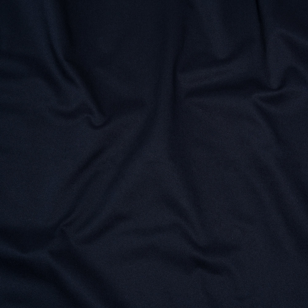 Carbon Brushed Stretch Khaki Twill - Navy - Averill Collection Carbon Brushed Stretch Khaki Twill - Navy - Averill Collection