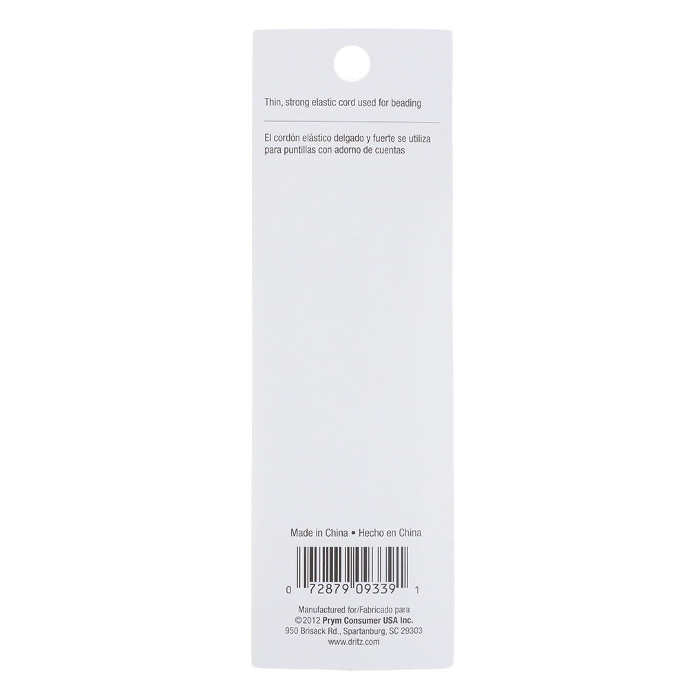 Dritz White Thin Beading Cord Elastic - 3 yd Detail Dritz White Thin Beading Cord Elastic - 3 yd Detail