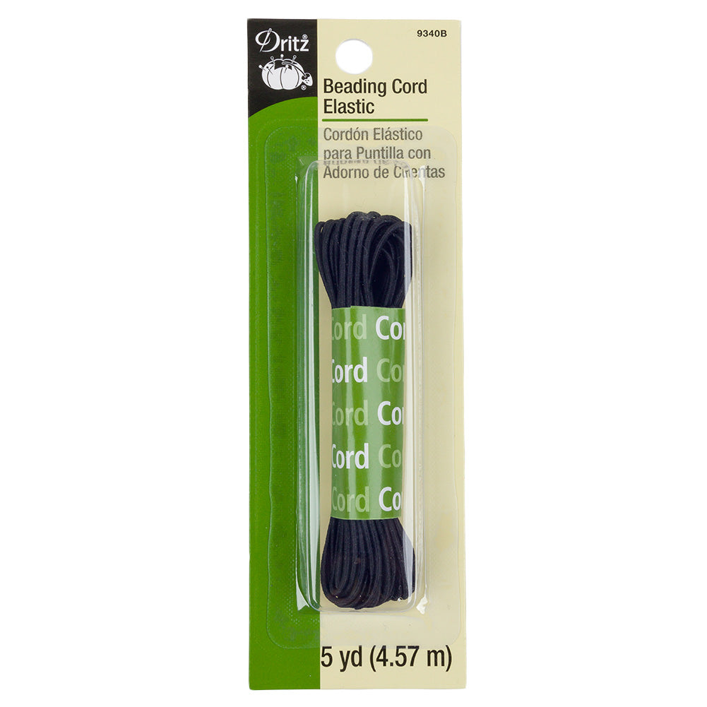 Dritz Black Beading Cord Elastic - 5 yd Dritz Black Beading Cord Elastic - 5 yd