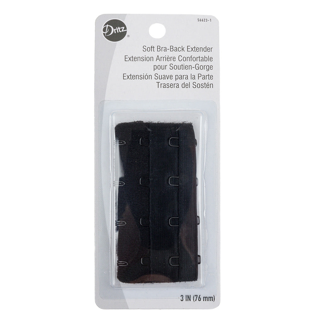 Dritz Black Bra Extender - 3" Dritz Black Bra Extender - 3"