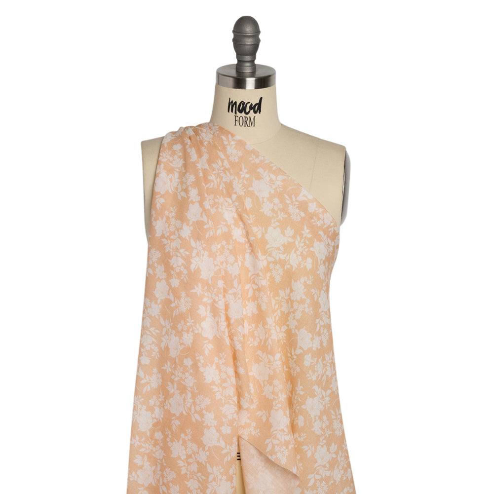 Cotton Gauze - Beige Floral - Mood Exclusive Sweetly Spring Print Drape Cotton Gauze - Beige Floral - Mood Exclusive Sweetly Spring Print Drape