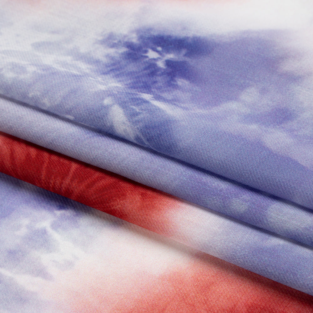 Mood Exclusive Firecracker Freedom Slubbed Sheer Polyester Woven Folded Mood Exclusive Firecracker Freedom Slubbed Sheer Polyester Woven Folded