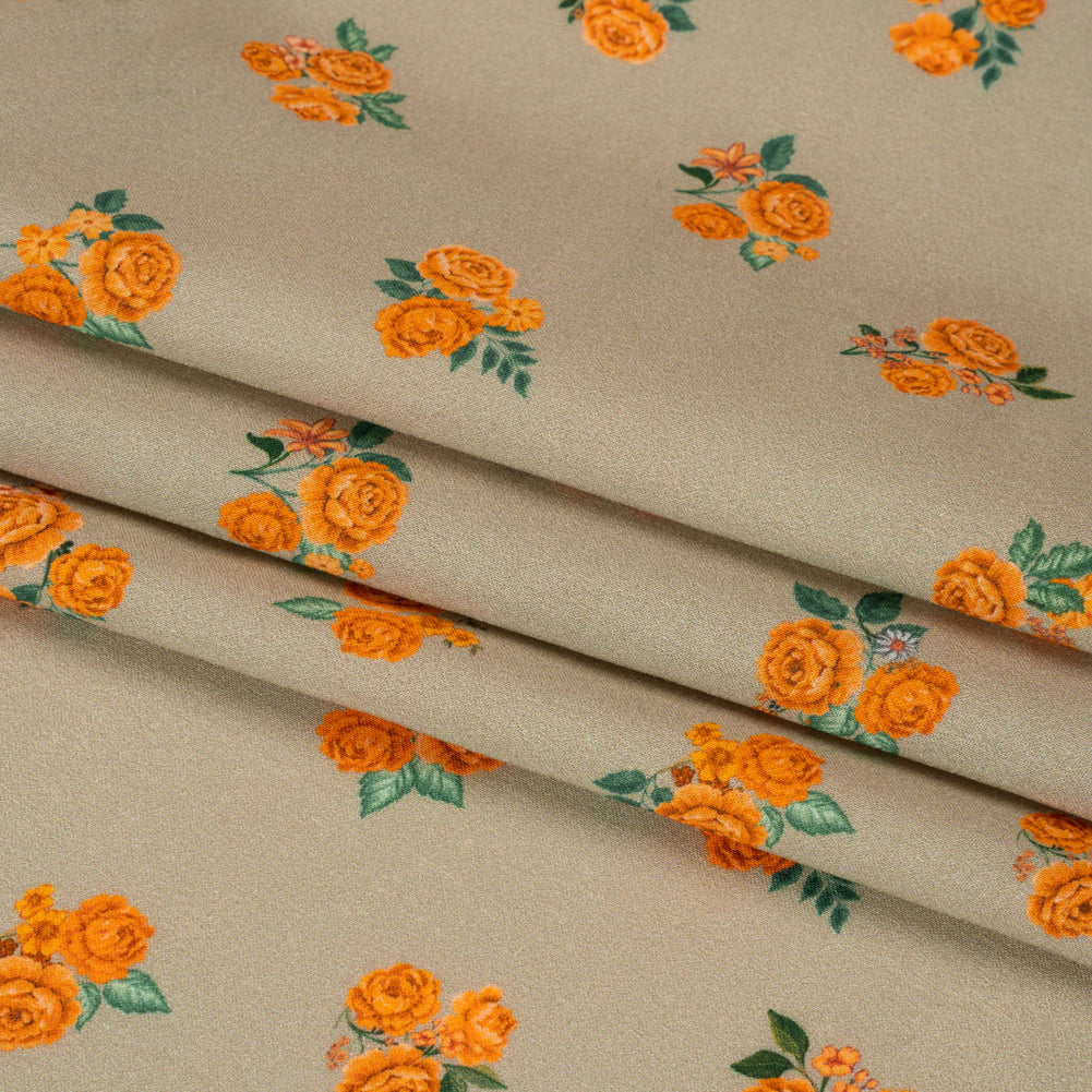 Mood Exclusive Orange Rosy and Sweet Viscose Shirting Full Mood Exclusive Orange Rosy and Sweet Viscose Shirting Full