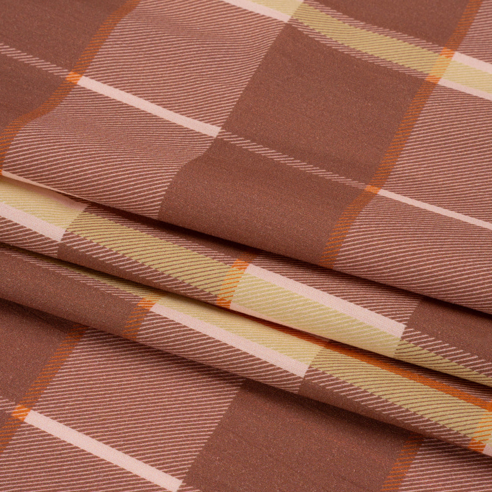 Mood Exclusive Rust Loch Lomond Cotton Poplin Folded Mood Exclusive Rust Loch Lomond Cotton Poplin Folded