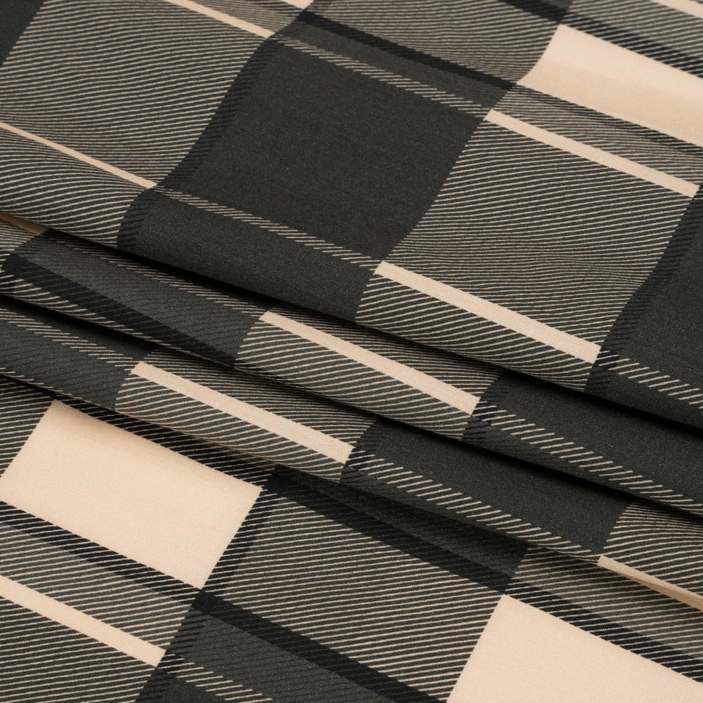 Mood Exclusive Charcoal Loch Lomond Cotton Poplin Folded Mood Exclusive Charcoal Loch Lomond Cotton Poplin Folded