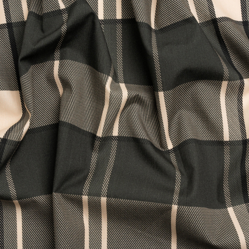 Mood Exclusive Charcoal Loch Lomond Cotton Poplin Mood Exclusive Charcoal Loch Lomond Cotton Poplin