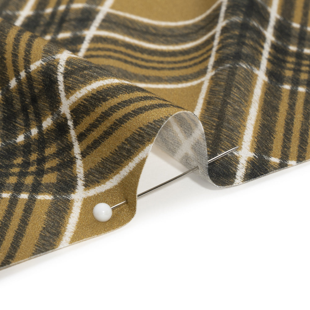 Mood Exclusive Brown Argyle Anyone Cotton Poplin Detail Mood Exclusive Brown Argyle Anyone Cotton Poplin Detail