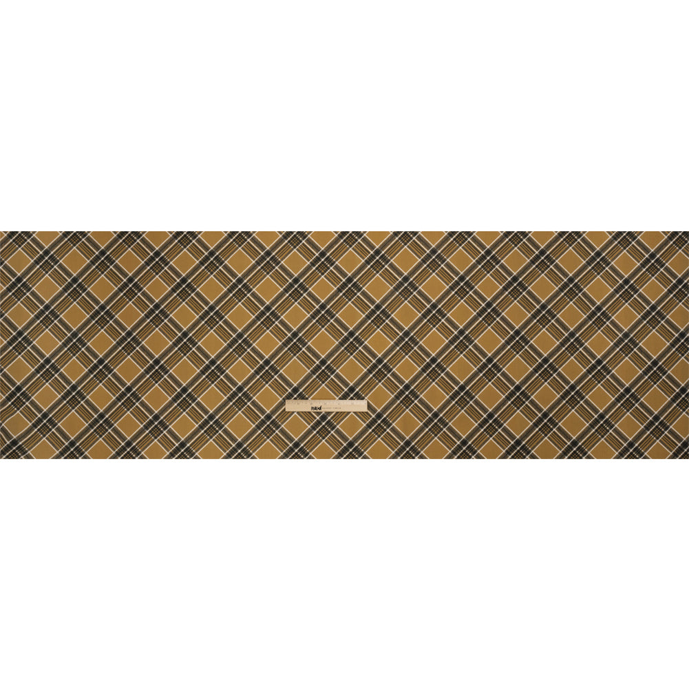 Mood Exclusive Brown Argyle Anyone Cotton Poplin Full Mood Exclusive Brown Argyle Anyone Cotton Poplin Full