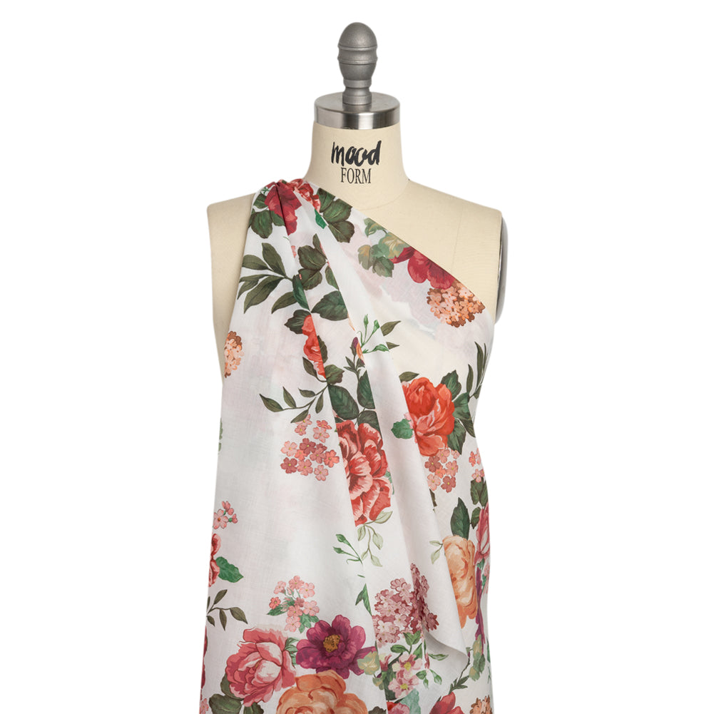 Mood Exclusive Rouge Realized Cotton Voile Drape Mood Exclusive Rouge Realized Cotton Voile Drape
