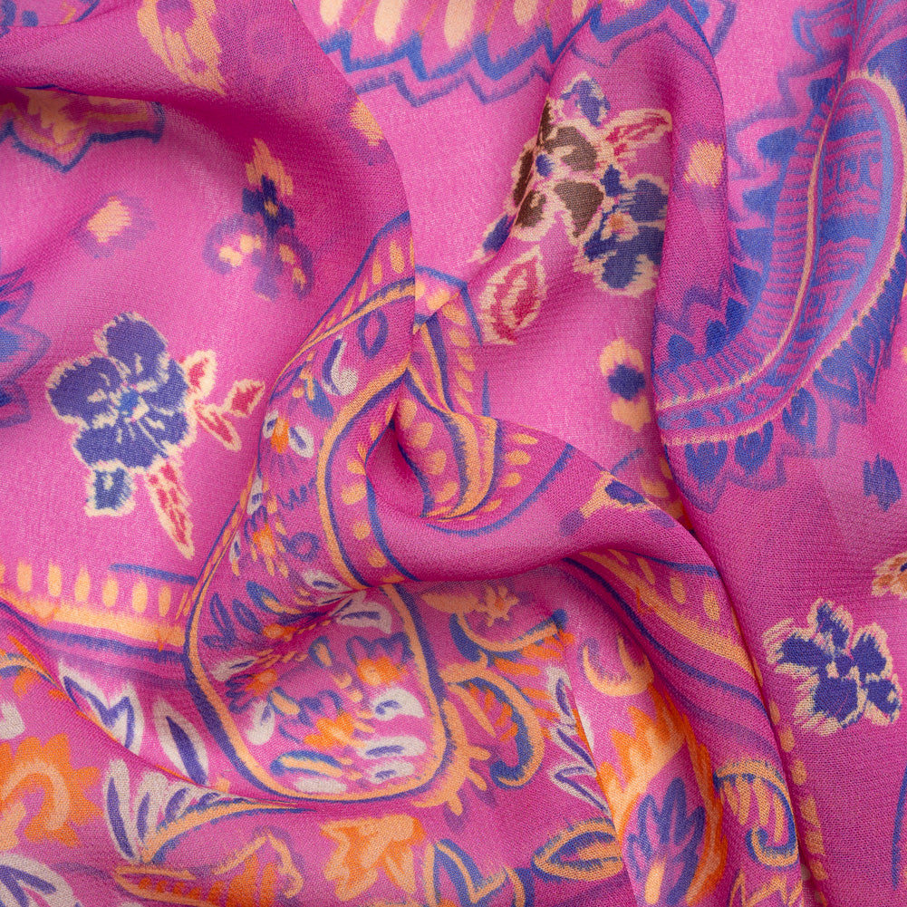 Mood Exclusive Pink Attraction of Pattern Viscose Georgette Mood Exclusive Pink Attraction of Pattern Viscose Georgette