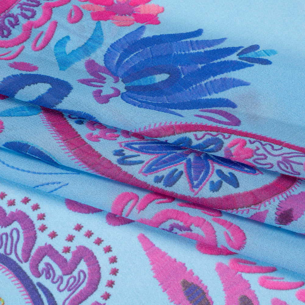 Mood Exclusive Sky Scented Sights Viscose Georgette Folded Mood Exclusive Sky Scented Sights Viscose Georgette Folded