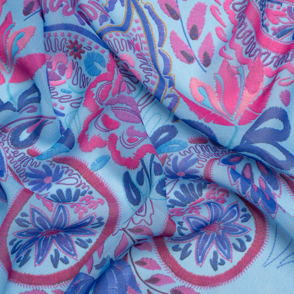 Mood Exclusive Sky Scented Sights Viscose Georgette Mood Exclusive Sky Scented Sights Viscose Georgette