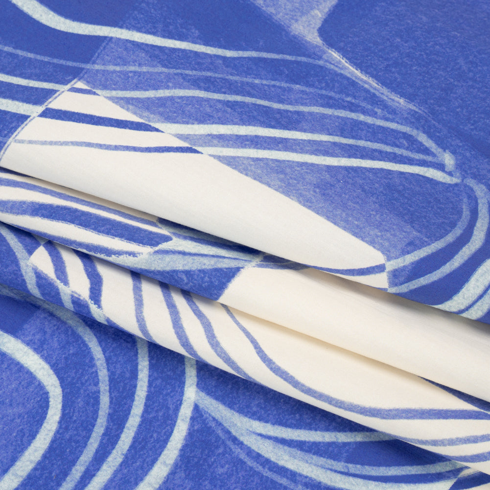 Mood Exclusive Blue Sky Circus Cotton Poplin Folded Mood Exclusive Blue Sky Circus Cotton Poplin Folded