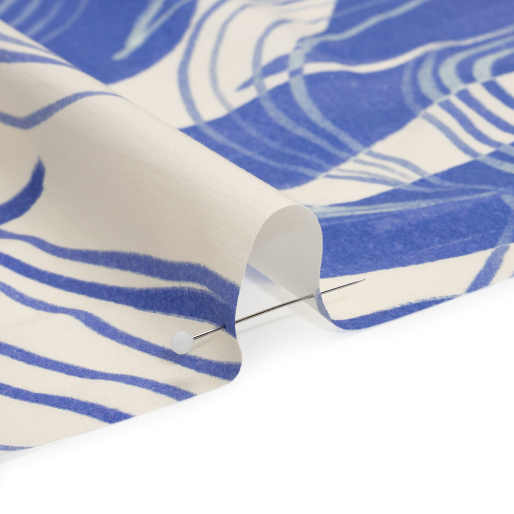 Mood Exclusive Blue Sky Circus Cotton Poplin Detail Mood Exclusive Blue Sky Circus Cotton Poplin Detail