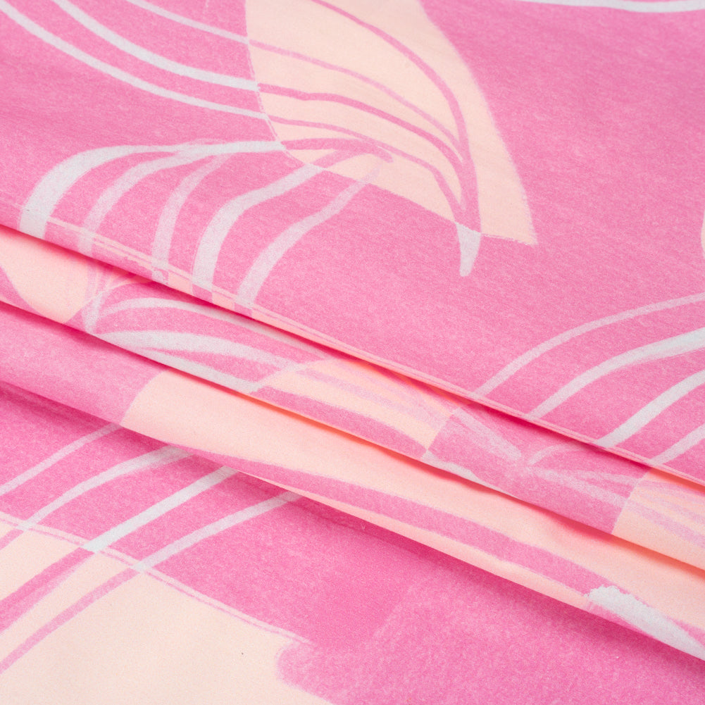 Mood Exclusive Pink Sky Circus Cotton Poplin Folded Mood Exclusive Pink Sky Circus Cotton Poplin Folded