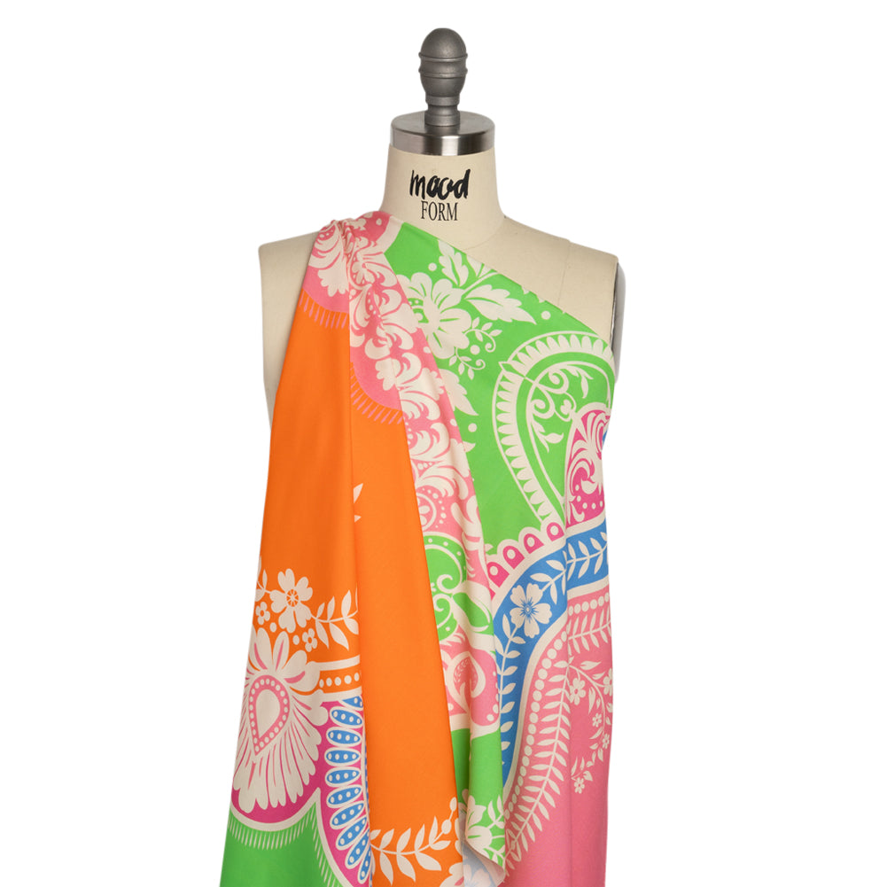 Mood Exclusive Tahiti Tide Stretch Sustainable Rayon Batiste Detail Mood Exclusive Tahiti Tide Stretch Sustainable Rayon Batiste Detail