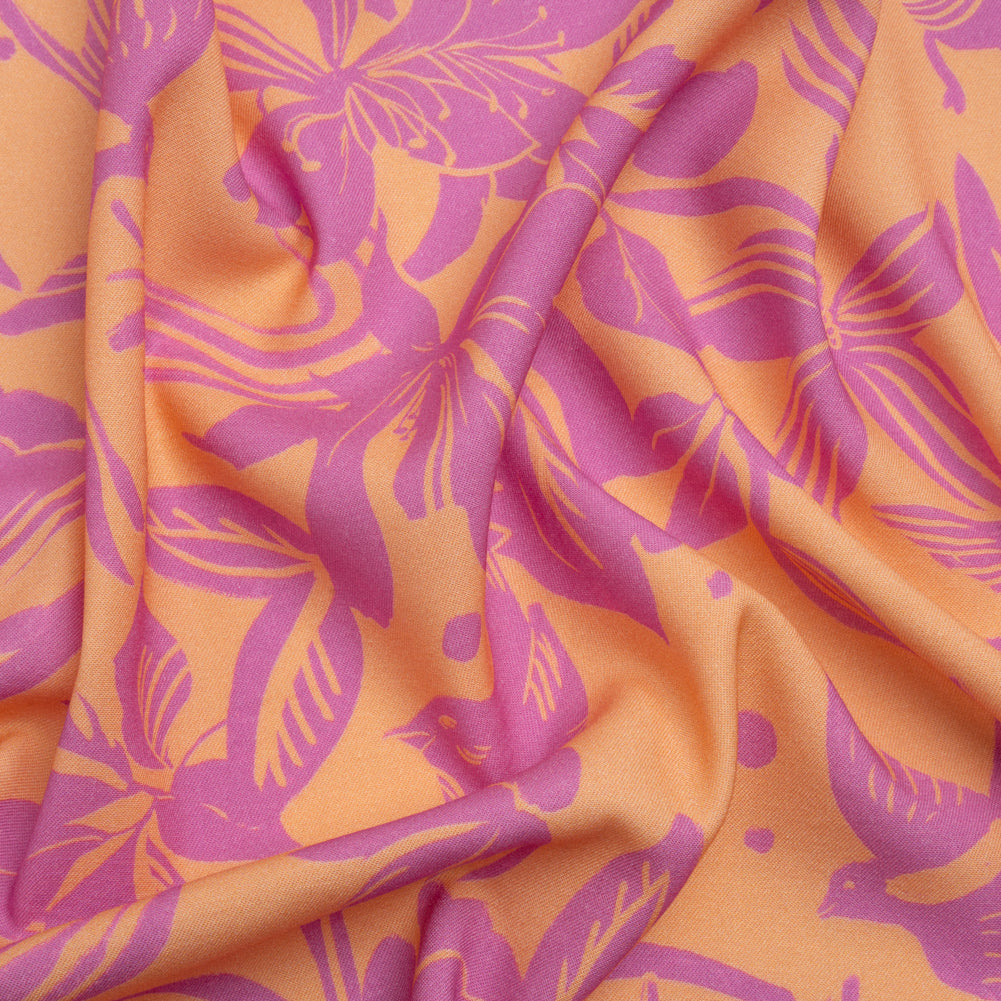 Mood Exclusive Pink Airborne Acoustics Stretch Sustainable Rayon Batiste Mood Exclusive Pink Airborne Acoustics Stretch Sustainable Rayon Batiste