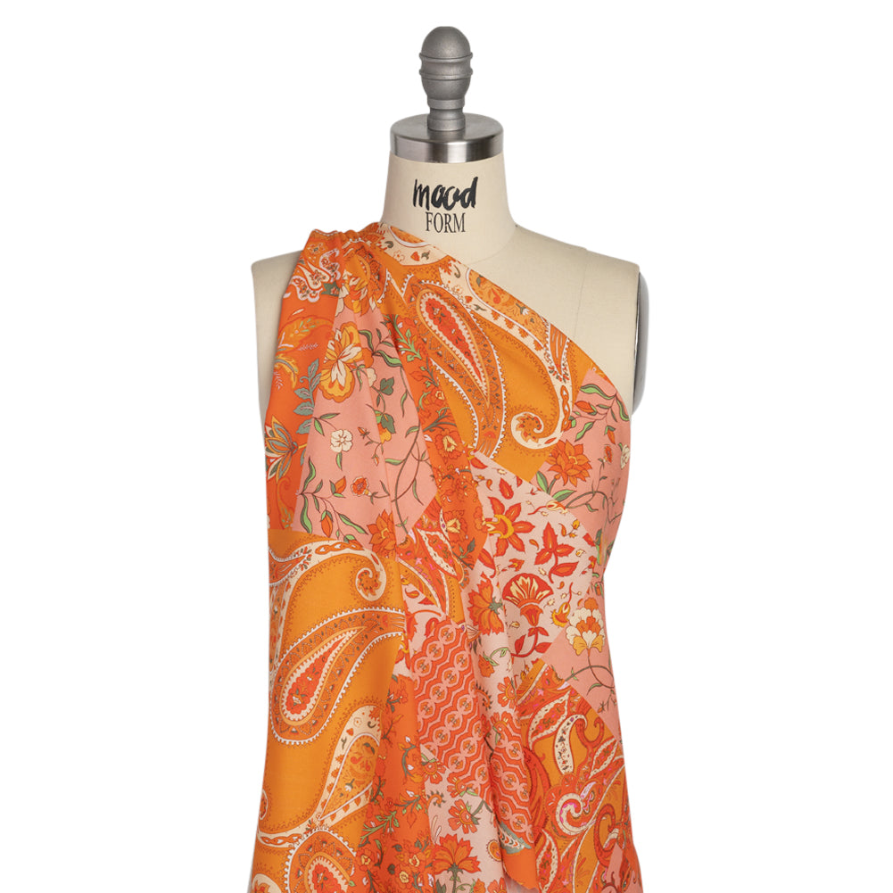 Mood Exclusive Lady Marmalade Stretch Sustainable Rayon Batiste Detail Mood Exclusive Lady Marmalade Stretch Sustainable Rayon Batiste Detail