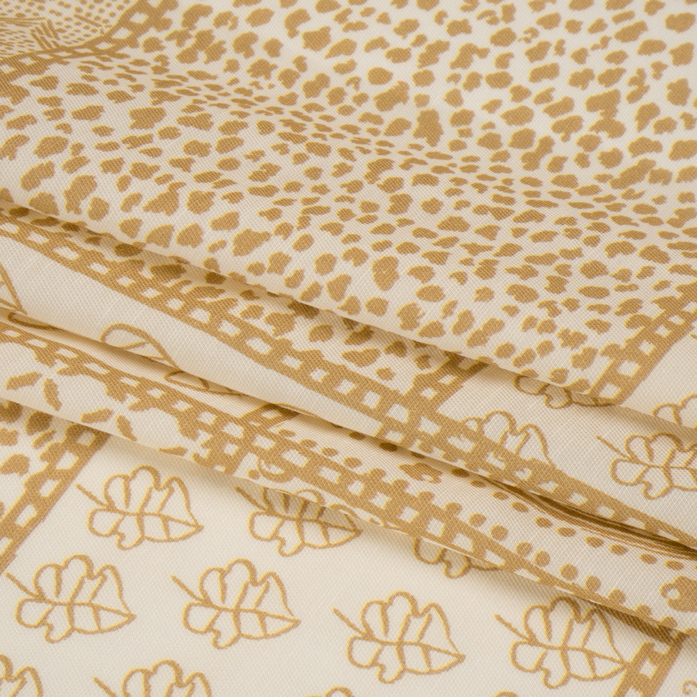 Viscose and Linen Twill Panel - Beige Simple Motifs and Medallions - Mood Exclusive Patchwork Prowl Full Viscose and Linen Twill Panel - Beige Simple Motifs and Medallions - Mood Exclusive Patchwork Prowl Full