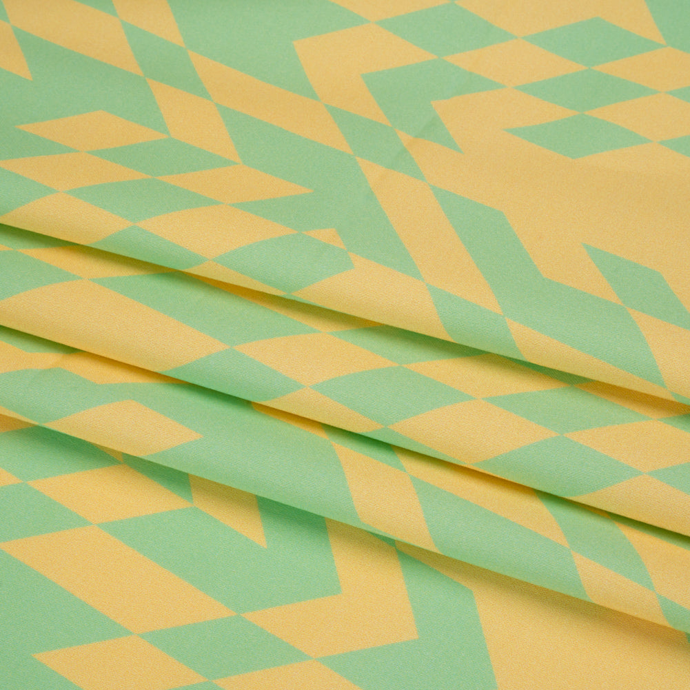 Mood Exclusive Lemon Lime Life Stretch Cotton Sateen Folded Mood Exclusive Lemon Lime Life Stretch Cotton Sateen Folded