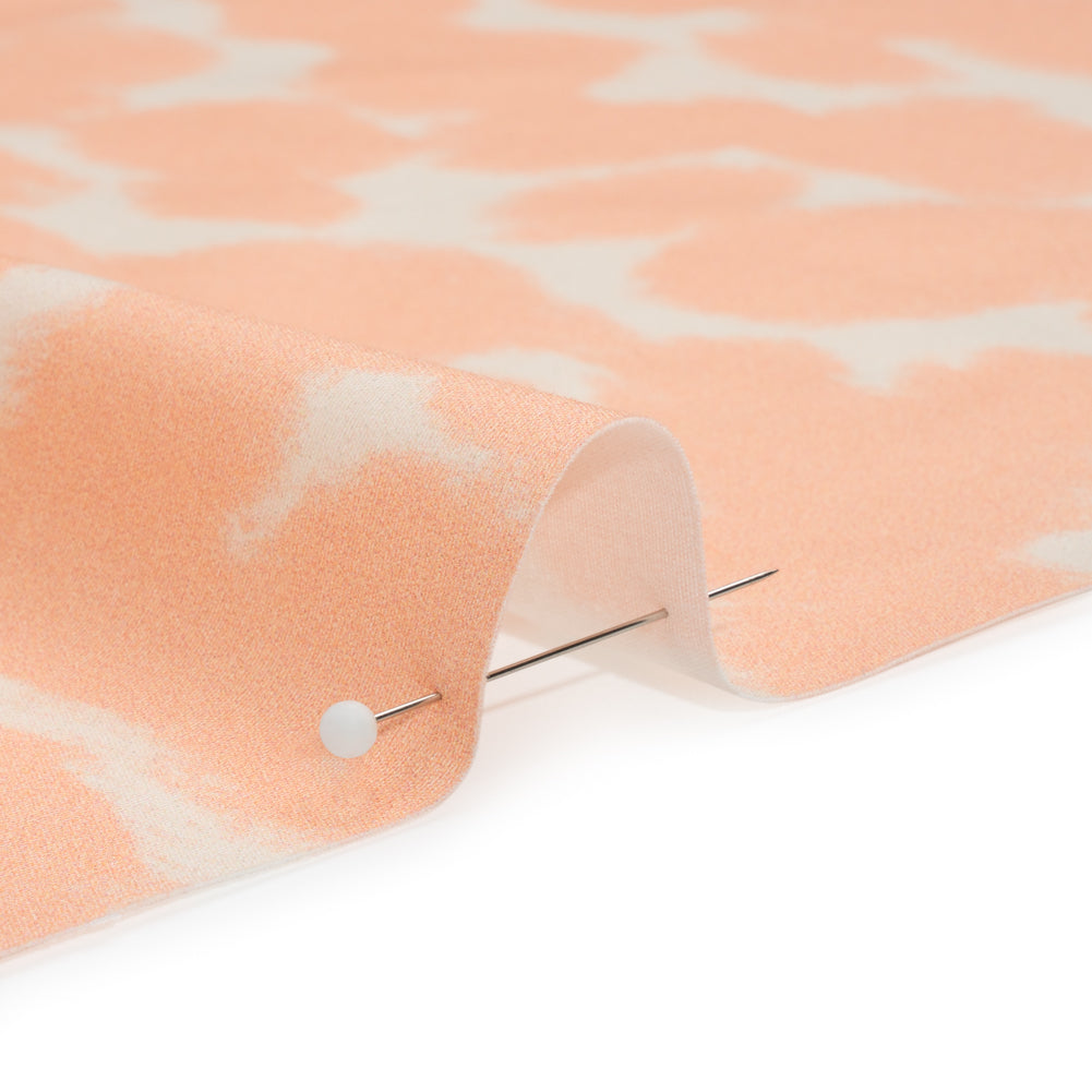 Mood Exclusive Peach Head in the Clouds Stretch Cotton Poplin Detail Mood Exclusive Peach Head in the Clouds Stretch Cotton Poplin Detail