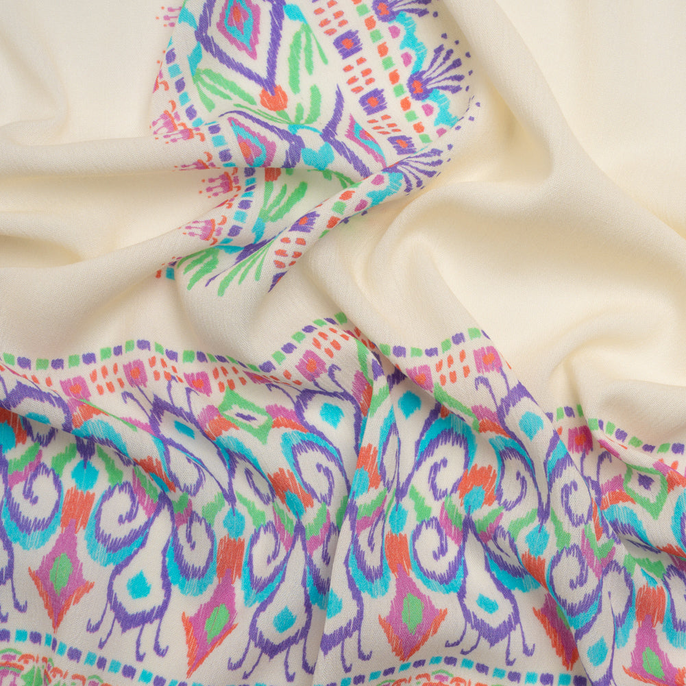 Mood Exclusive Color Castle Gauzy Wrinkled Rayon Woven Panel Mood Exclusive Color Castle Gauzy Wrinkled Rayon Woven Panel