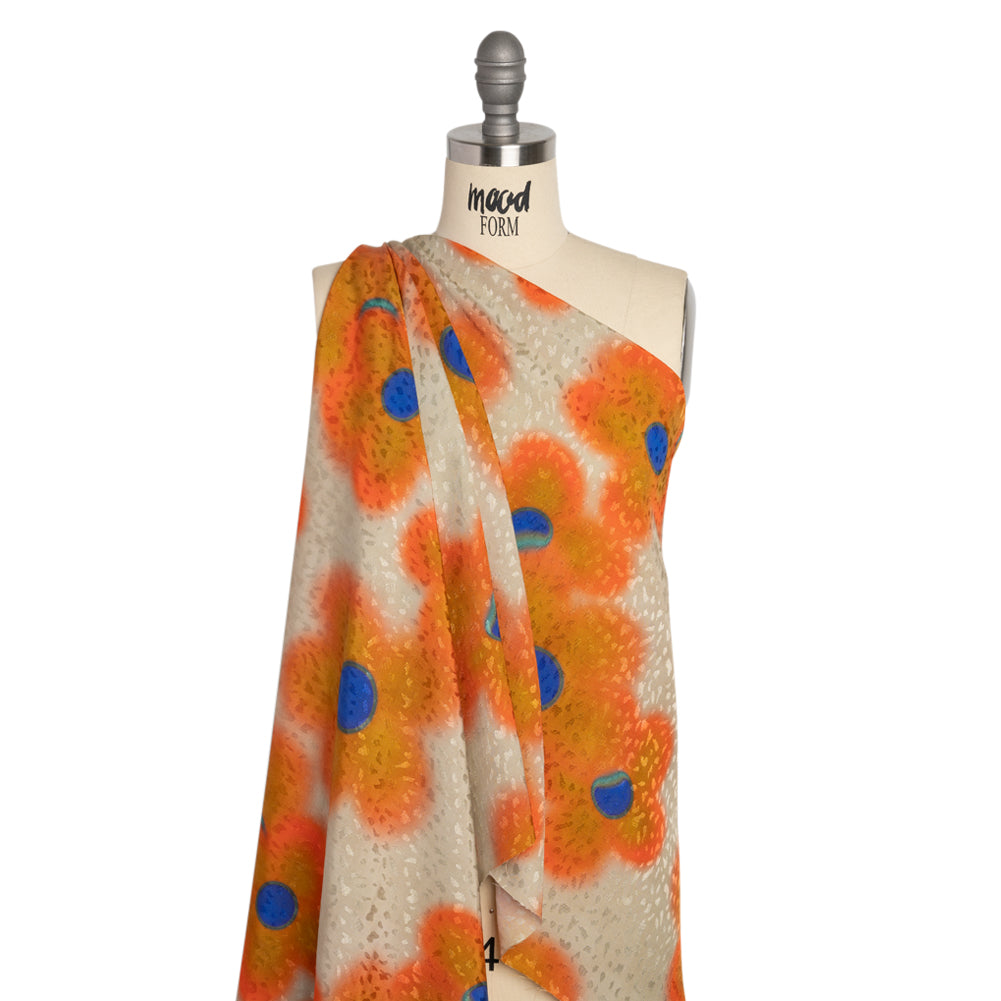 Mood Exclusive Garden Eclipse Sustainable Animal Spots Viscose Jacquard Detail Mood Exclusive Garden Eclipse Sustainable Animal Spots Viscose Jacquard Detail