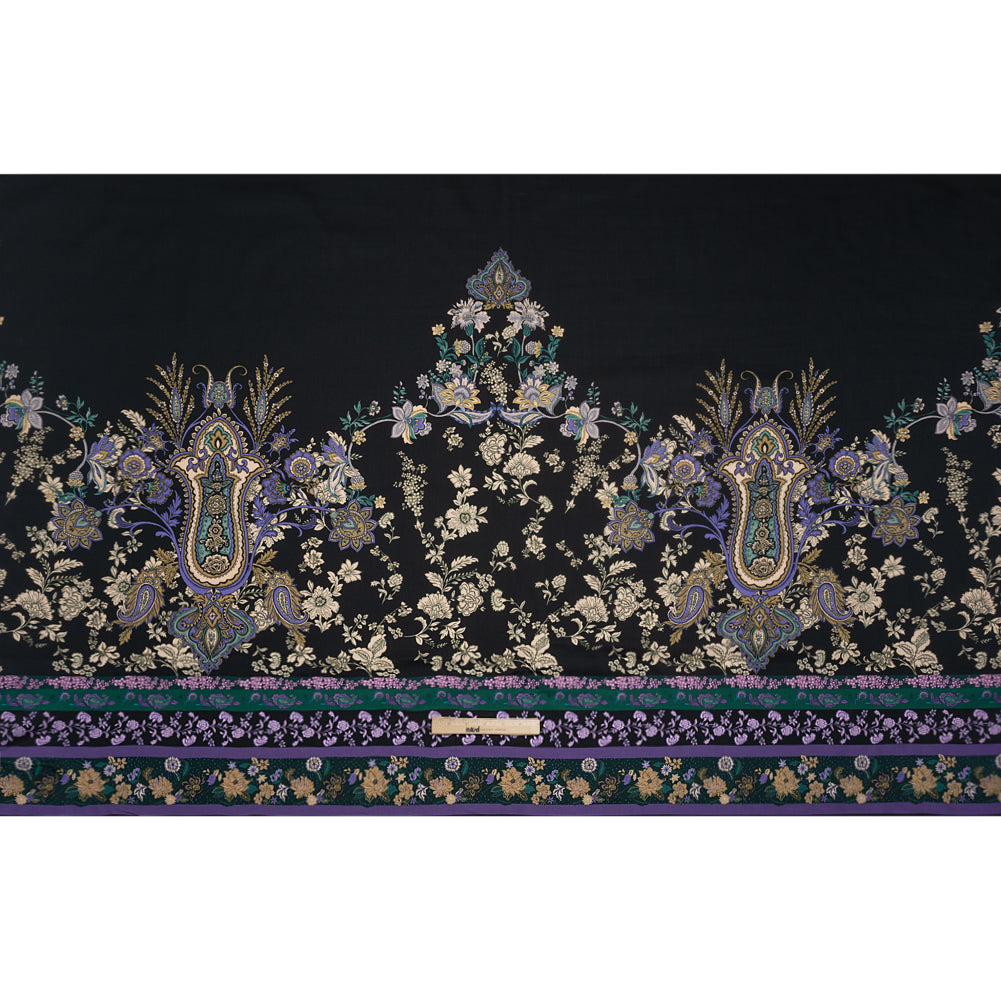 Mood Exclusive Midnight Planting Cotton Voile Panel Full Mood Exclusive Midnight Planting Cotton Voile Panel Full